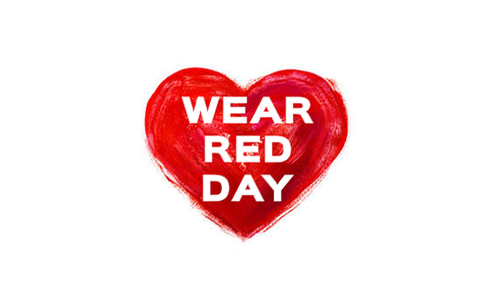 Wear red