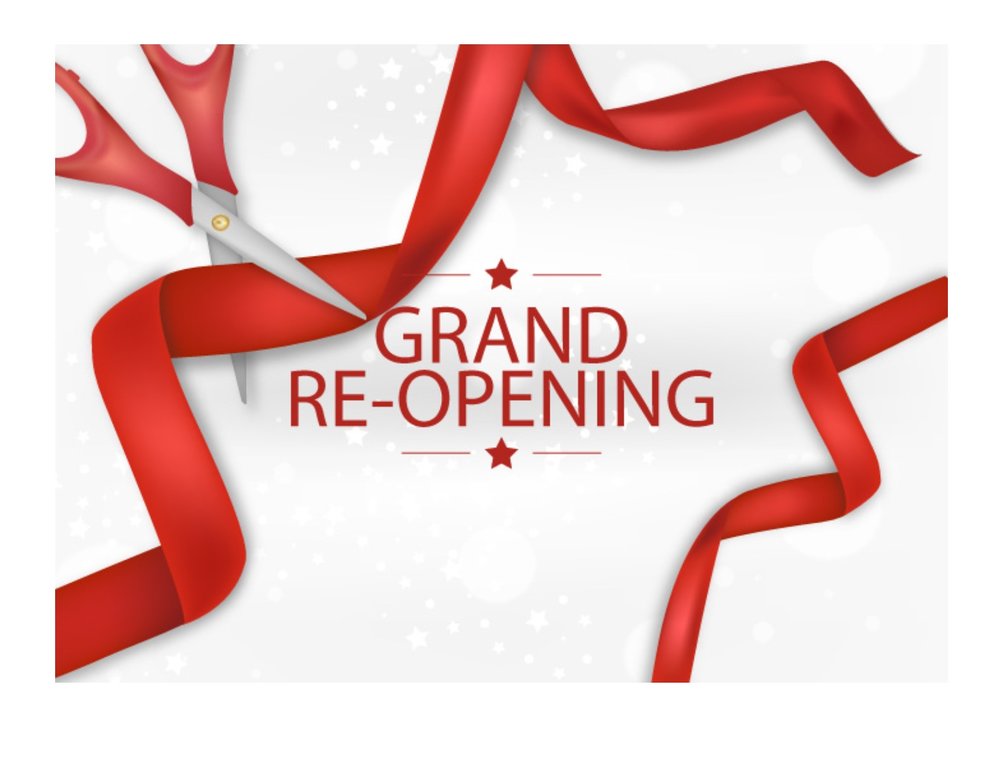 grand reopening