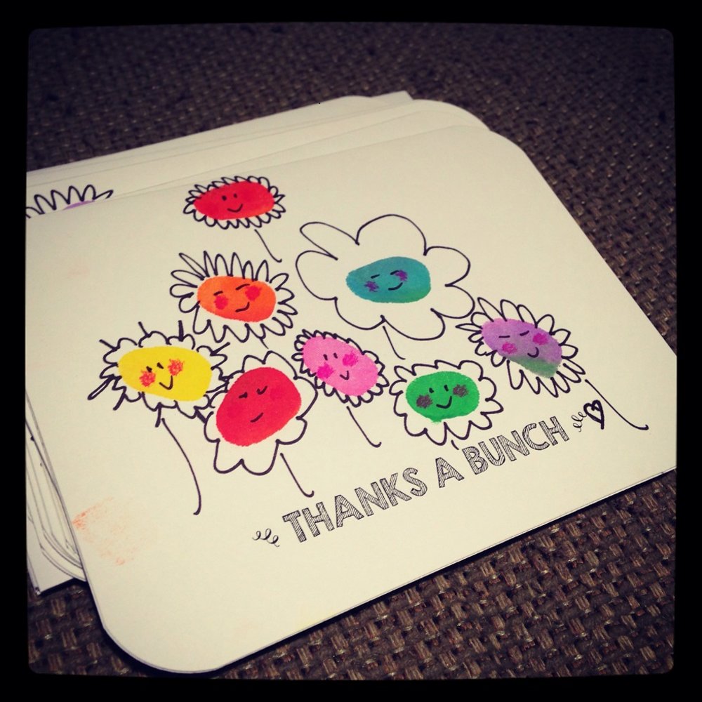 Teacher Appreciation, handmade card