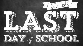 Last Day of School, 1:00 dismissal for grades 1-6