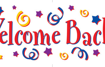Welcome back