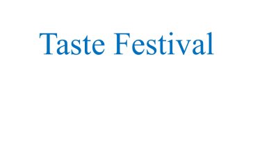 Taste Festival