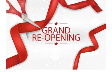grand reopening