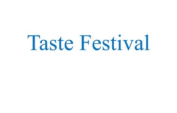 Taste Festival