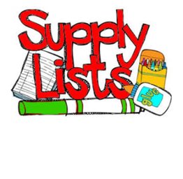 Supply Lists