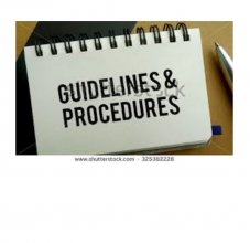 Guidelines and Procedures